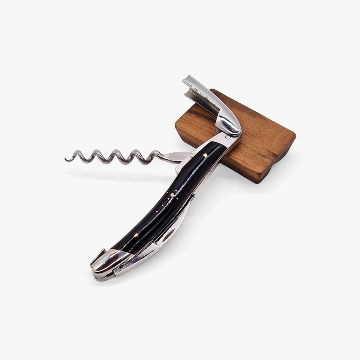 Vinåpner Sort horn - Forge de Laguiole — bilde 3