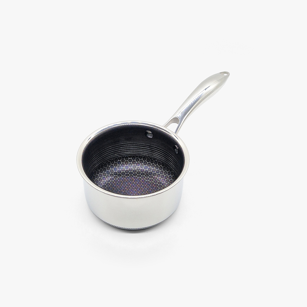 Gryte med lokk, 1,0 ltr, hybrid - HEXCLAD — bilde 3