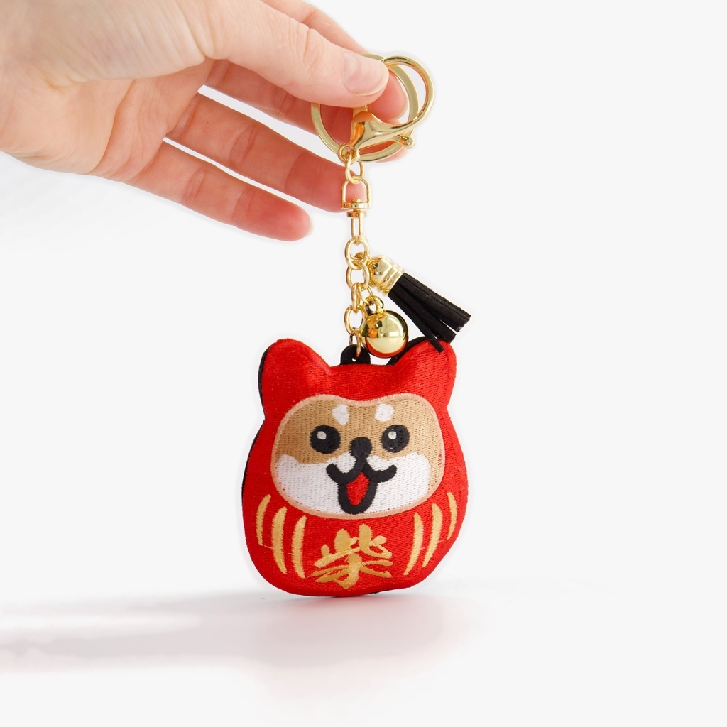Nøkkelring "Daruma shiba dog" — bilde 3