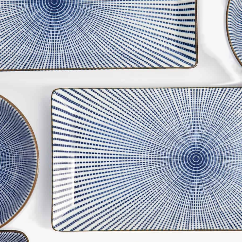 "Sendan Tokusa" sushisett 6 deler i gaveeske – Tokyo design studio — bilde 2
