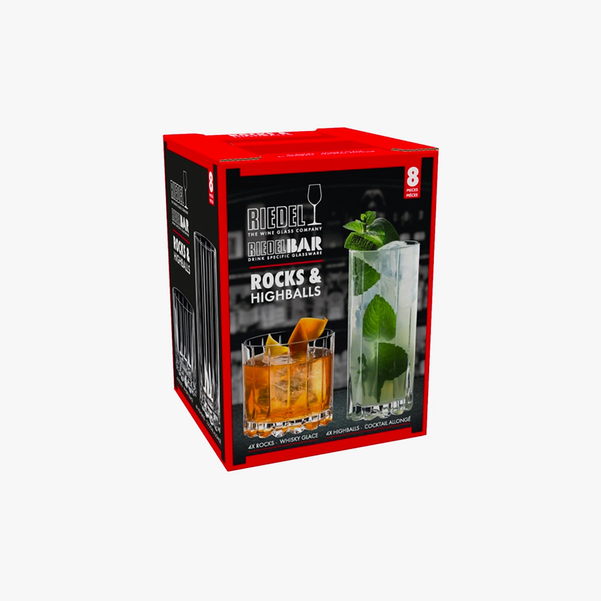 Highball, 4 Stk. og Rocks, 4 Stk - RIEDEL — bilde 2