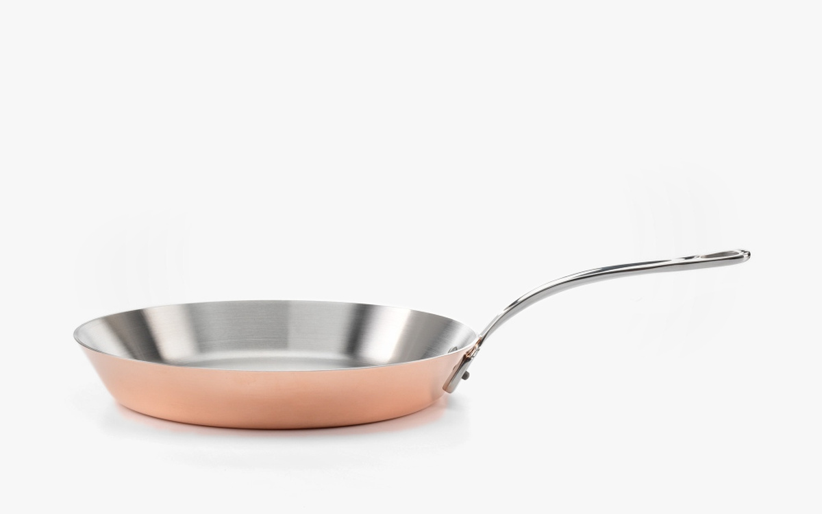 Stekepanne 28cm, kobber/induksjon - Samuel Groves — bilde 6