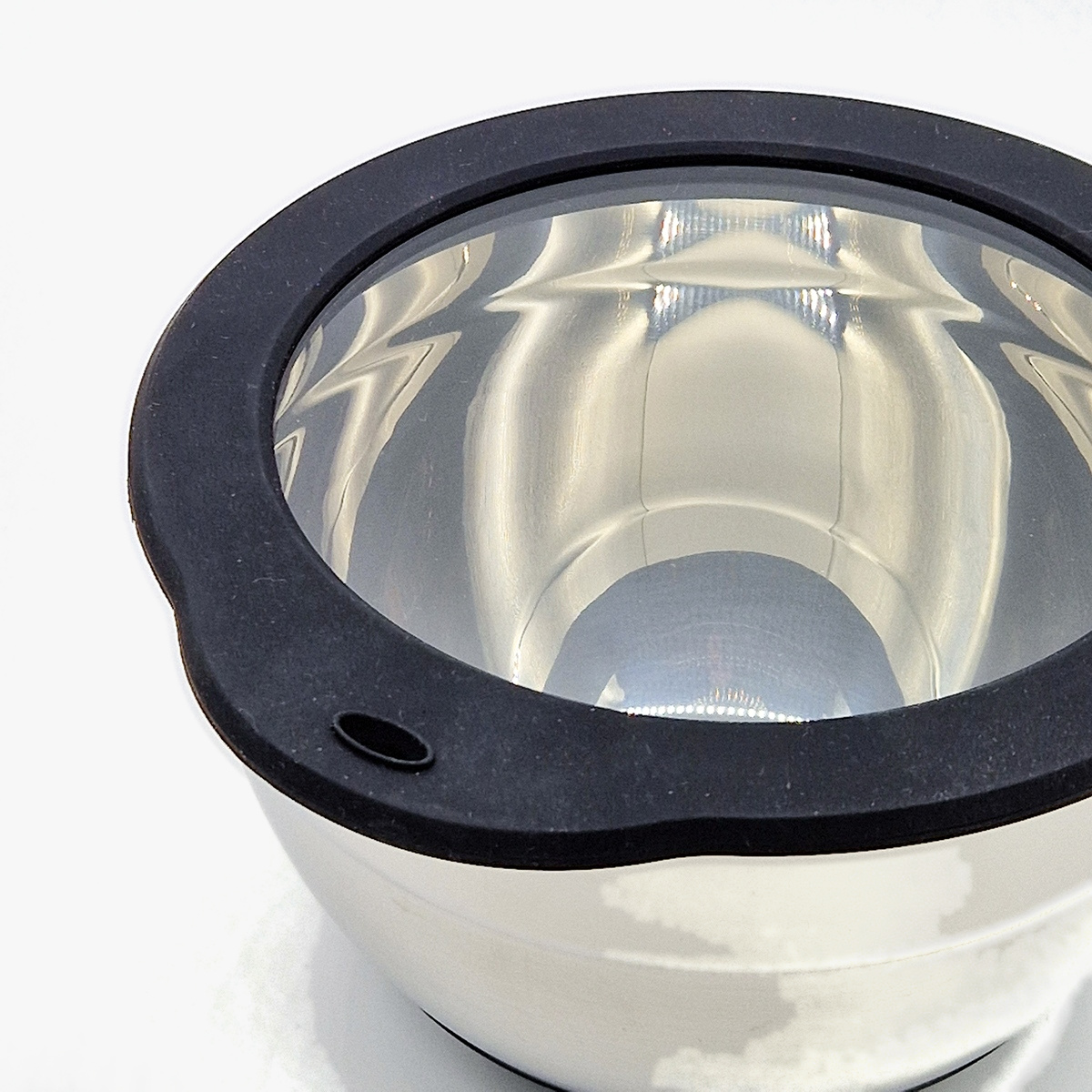 Lokk i glass og silikon, 16cm, til bakebolle - WEIS — bilde 3