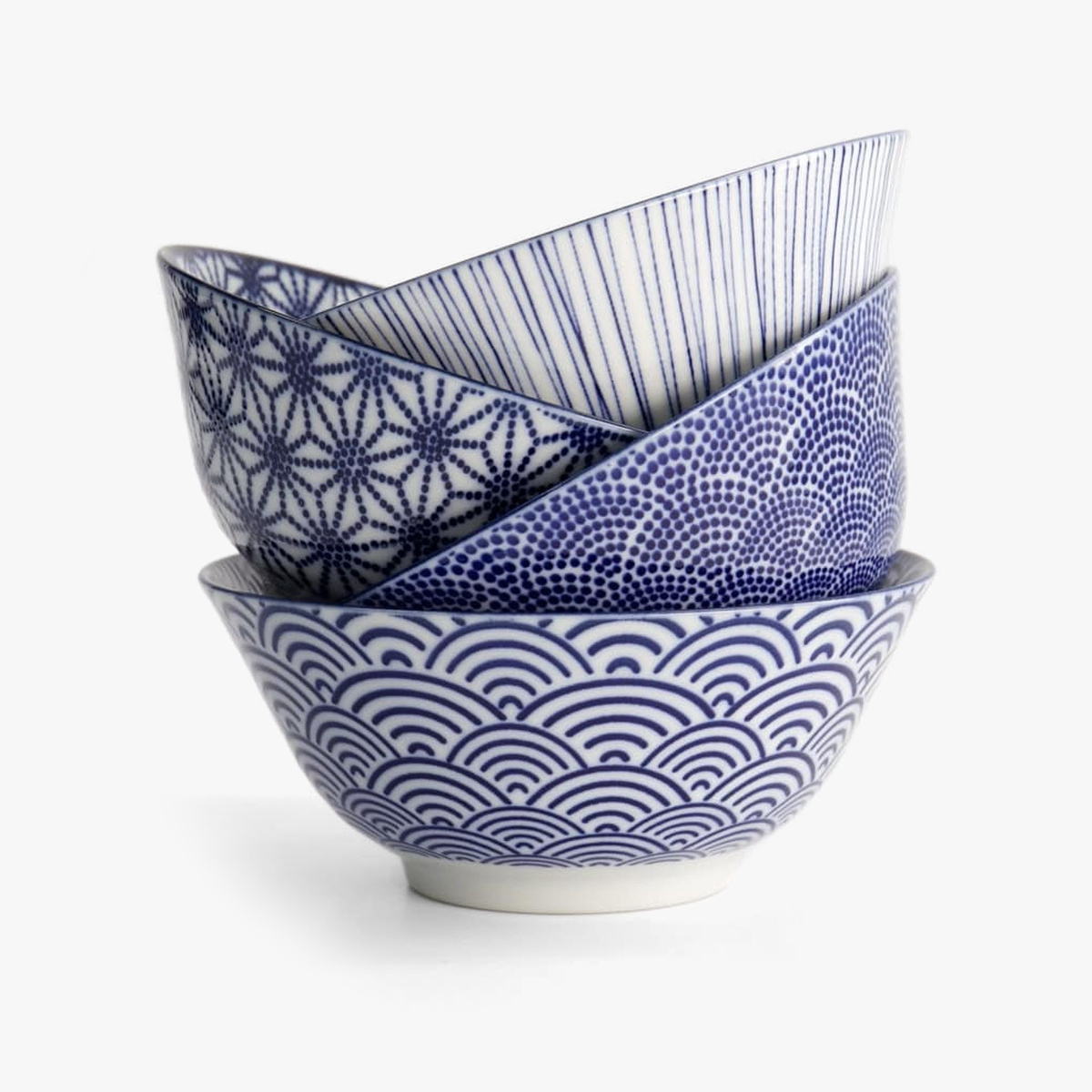 Nippon Blue Tayo Skåler (4 stk.) - Tokyo design studio — bilde 2