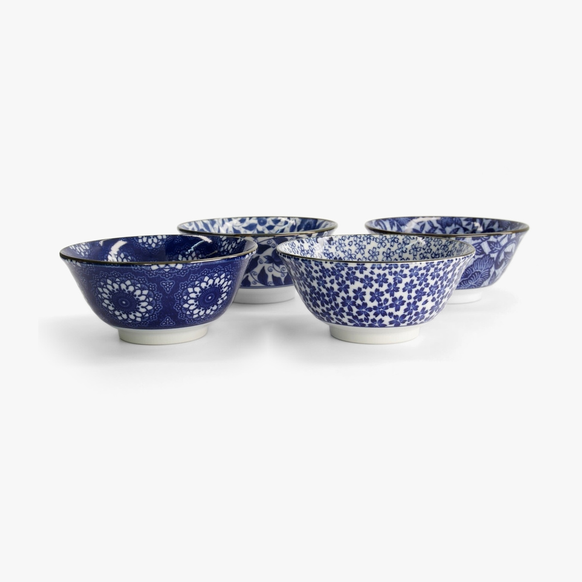 Mønstret Tayo Skåler (4 stk.) i gaveeske - Tokyo design studio — bilde 3