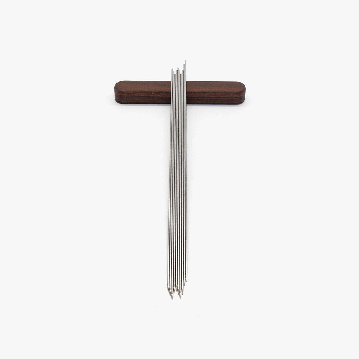 Grillspyd, metall, "Yaki-gushi" 30cm x 1,6mm - 10 stk — bilde 3