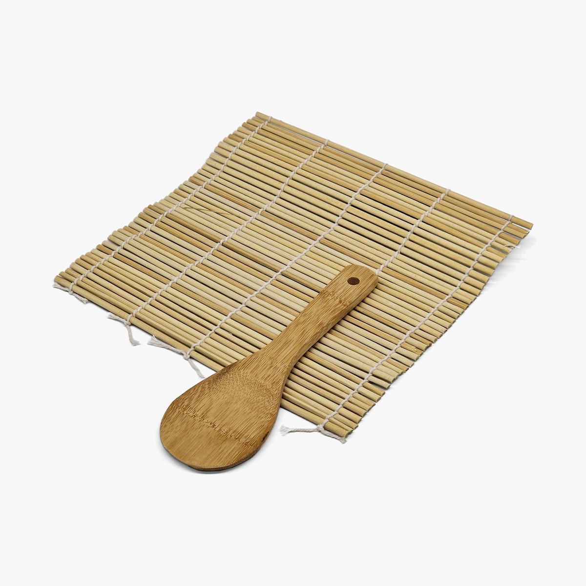Ris spatual med matte, i tre — bilde 2