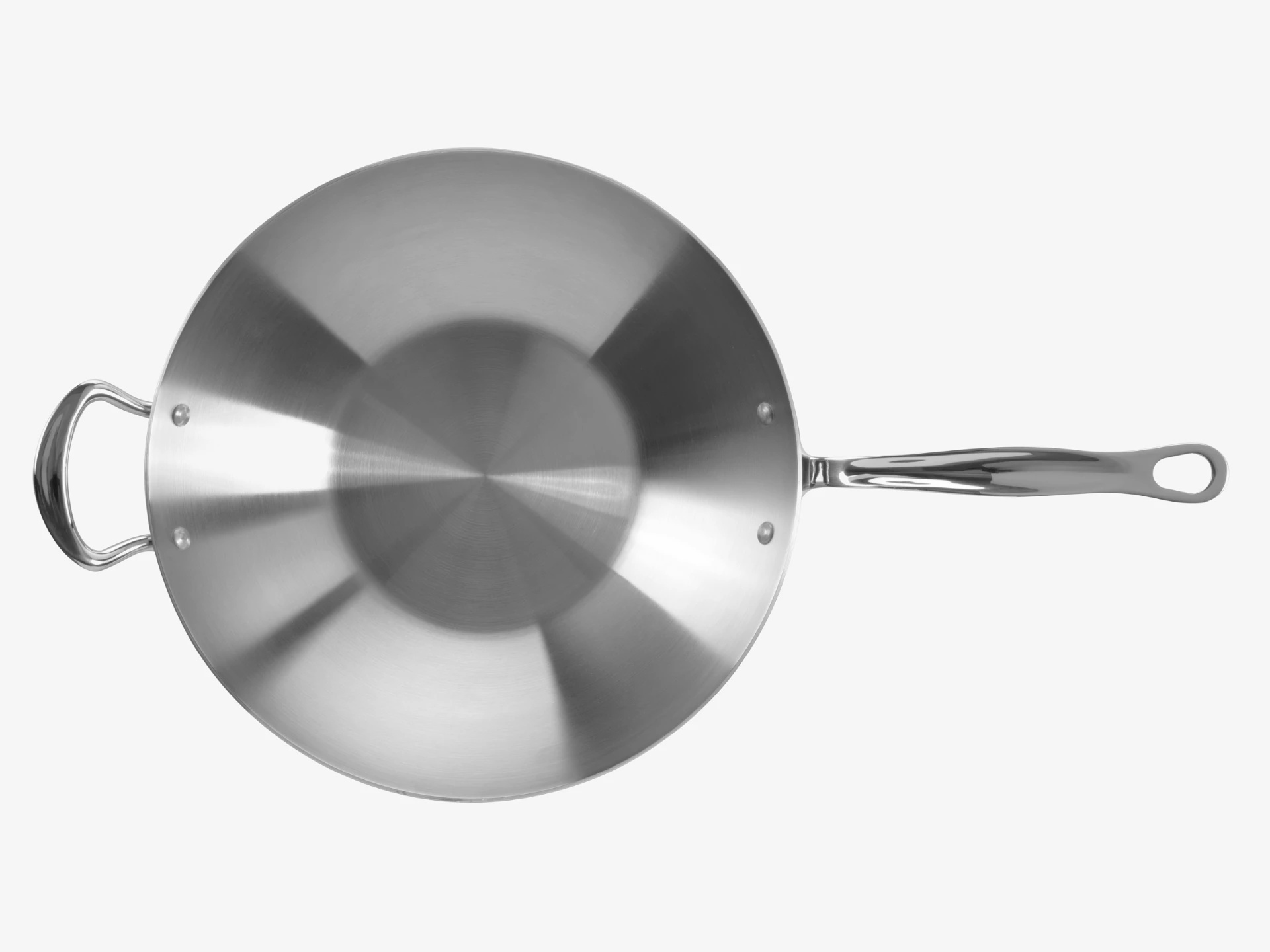Wokpanne 32cm, "classic stainless" - Samuel Groves — bilde 3