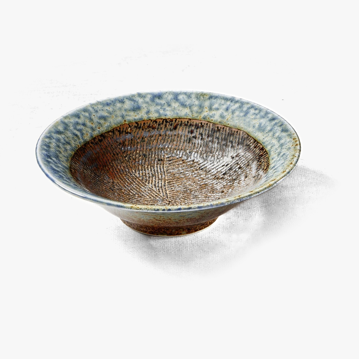 Sashimi skål, "river", lys blå — bilde 1