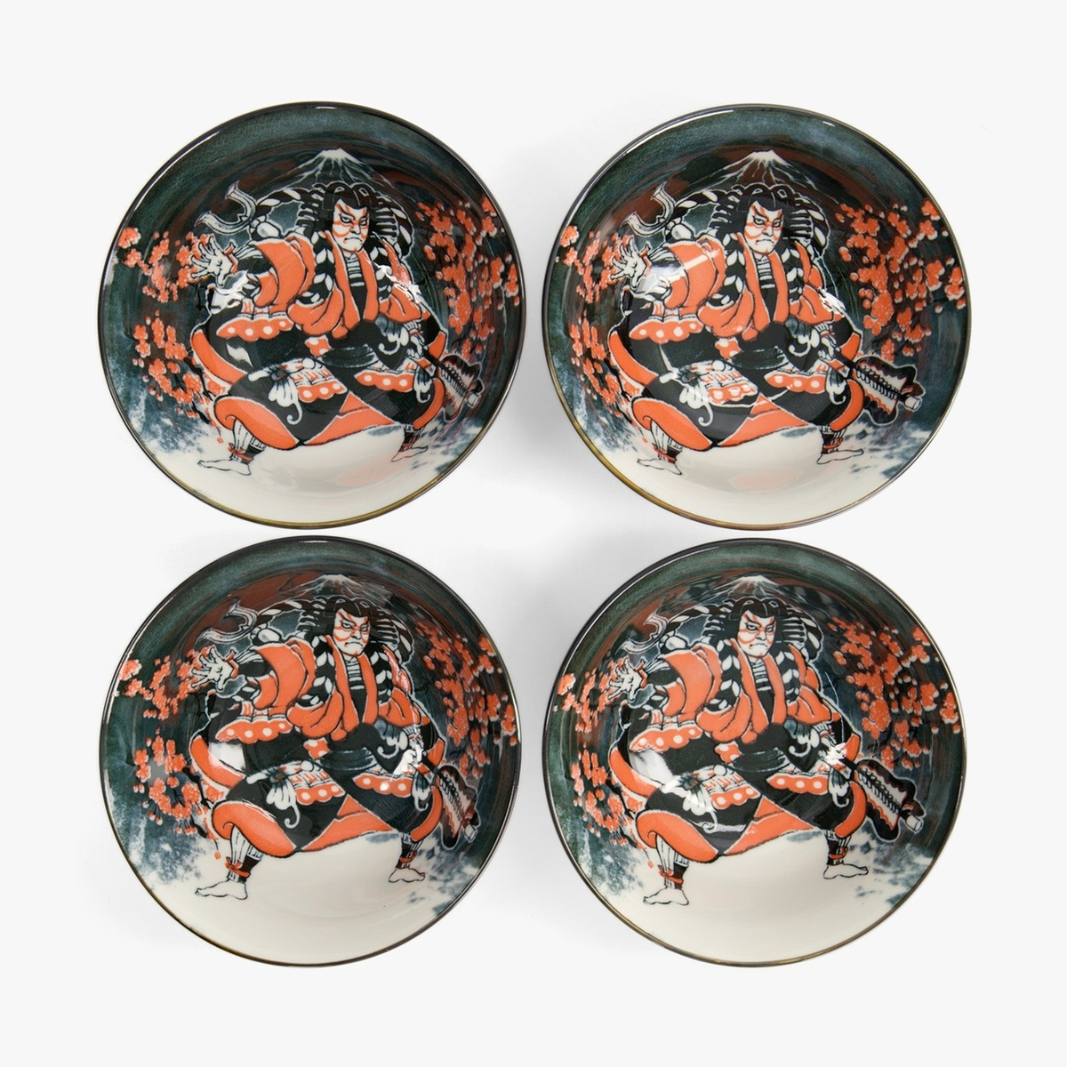 Tayo Skåler "Samurai Kabuki" (4 stk.) - Tokyo design studio — bilde 3