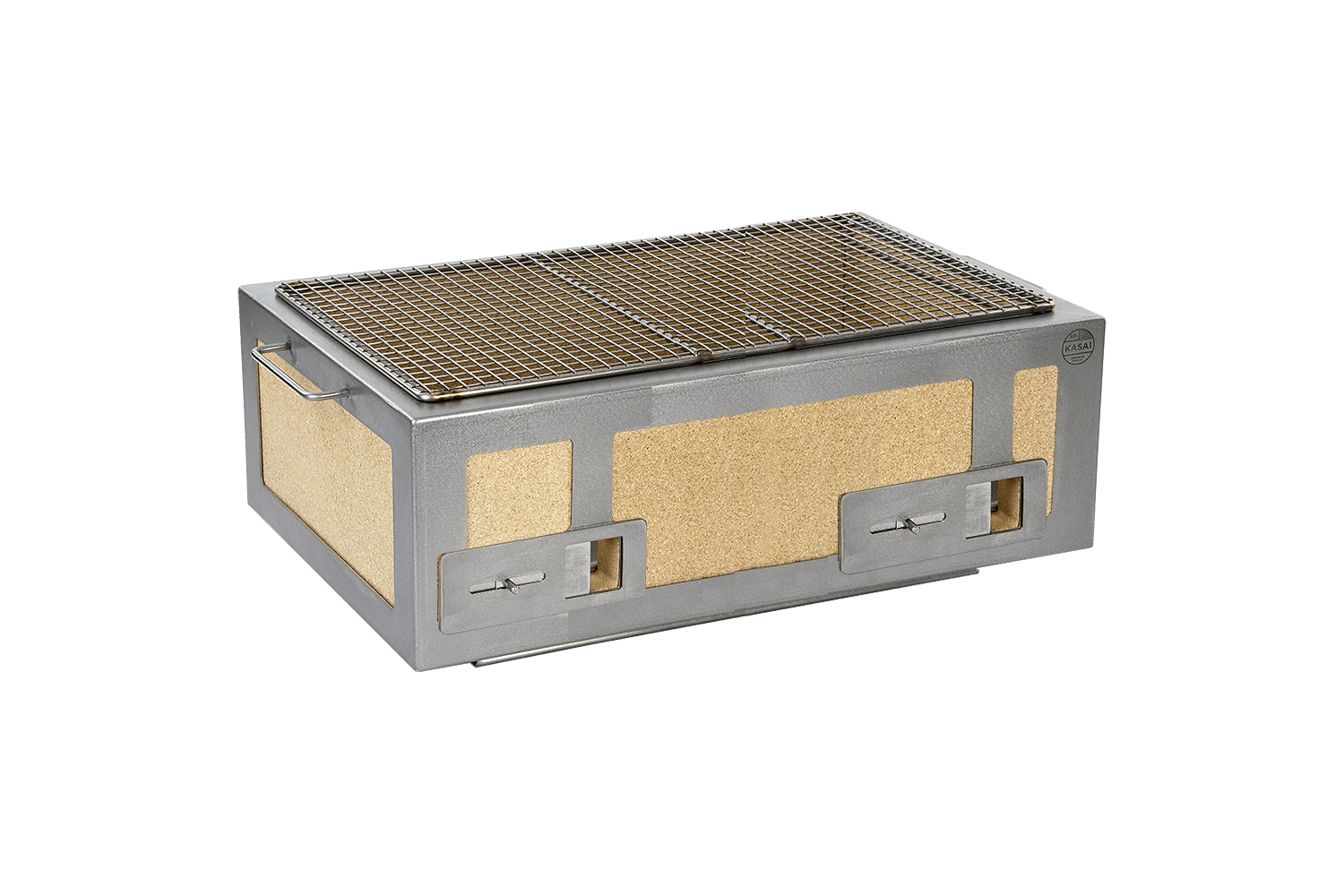 Konro-grill XL, rustfritt stål, 92 x 35,5 cm – Kasai
