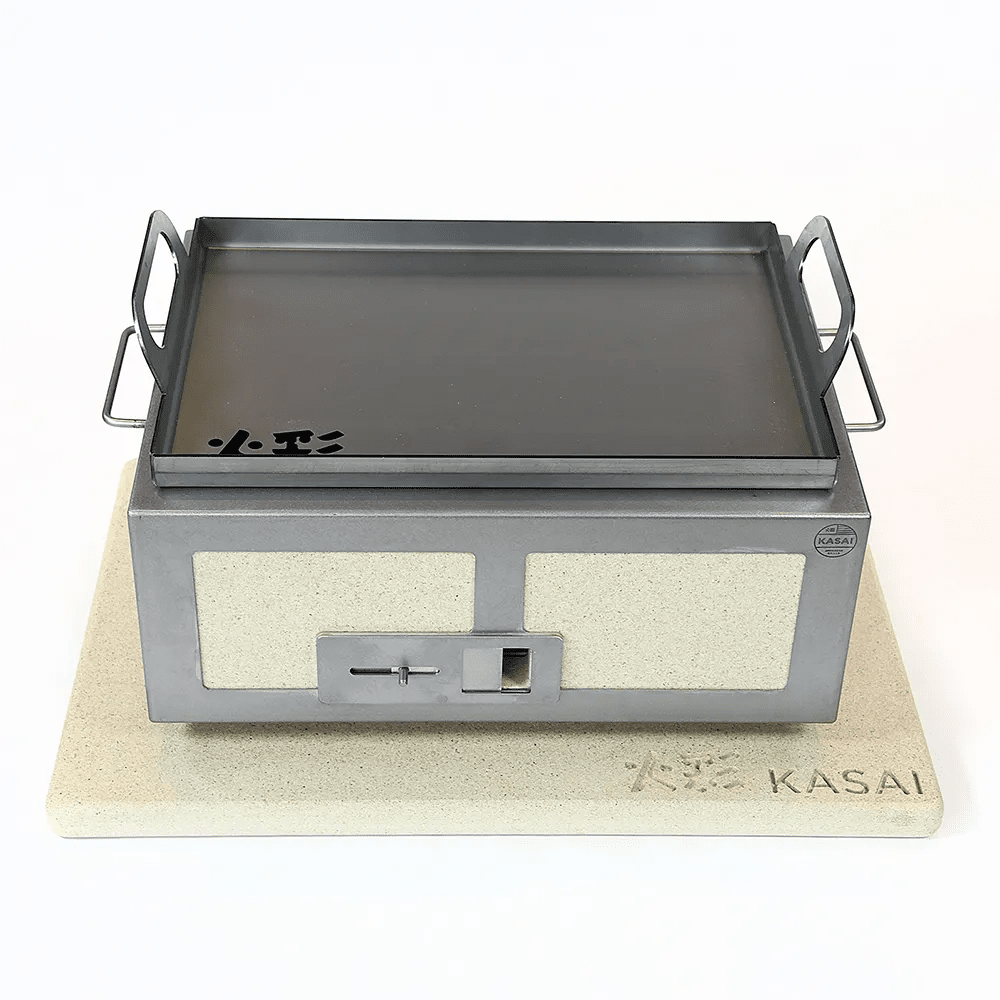 Stekeplate (plancha) i rustfritt stål til Kasai Medium bred – Kasai
