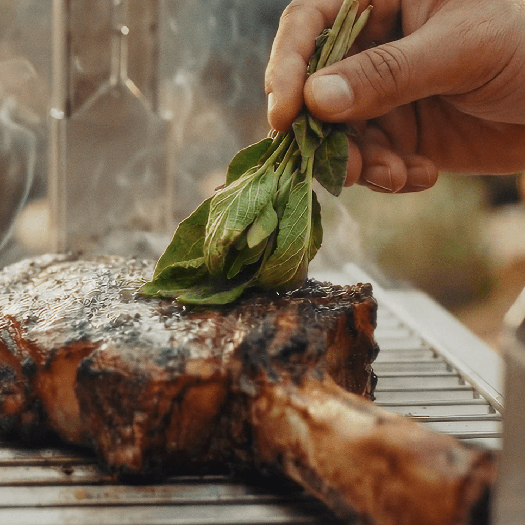 Konro-grill Nano, rustfritt stål, 31 x 23 cm – Kasai