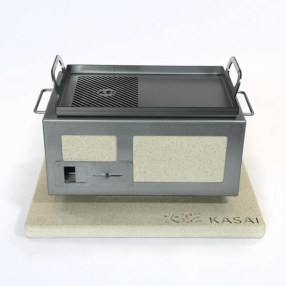 Delt stekeplate 50/50 til Kasai Liten – Kasai