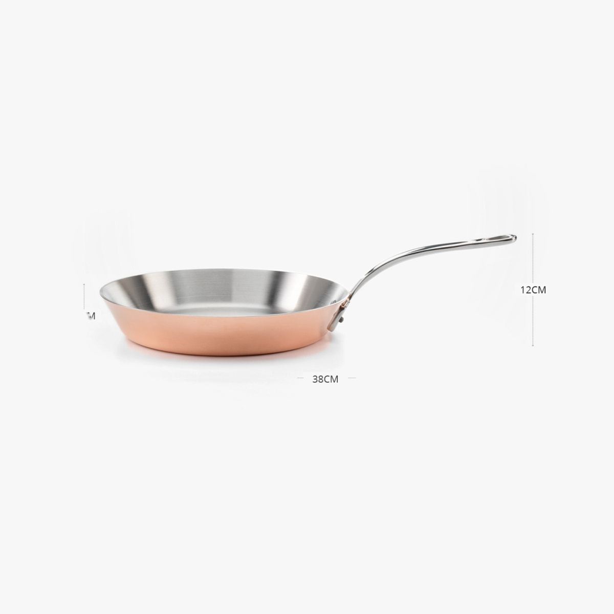 Stekepanne 20cm, kobber/induksjon - Samuel Groves — bilde 7