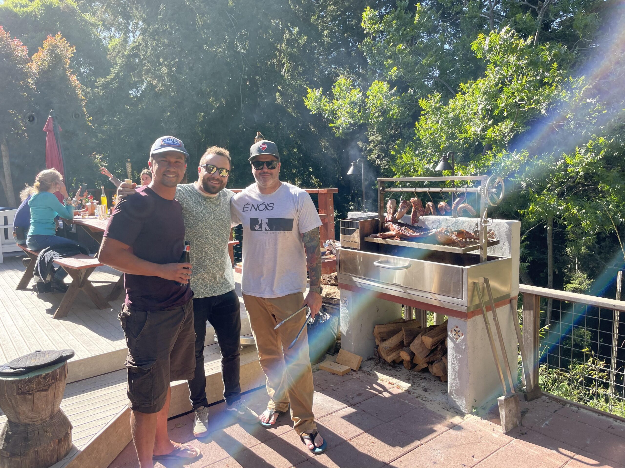 Argentinsk kullgrill for innbygging, BBQ05 – TAGWOOD