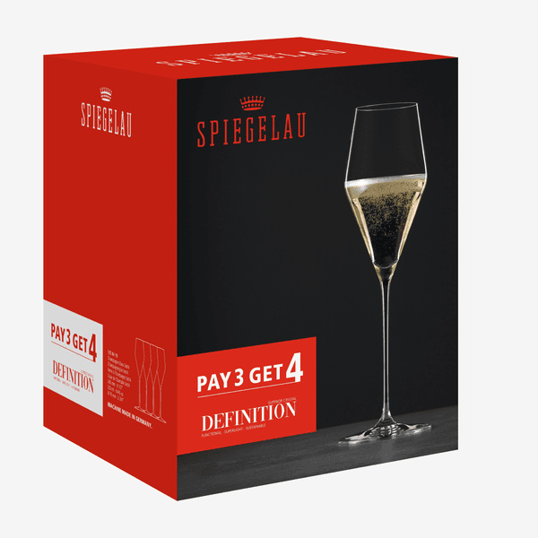 2 × 4 stk. Champagneglass - SPIEGELAU DEFINITION
